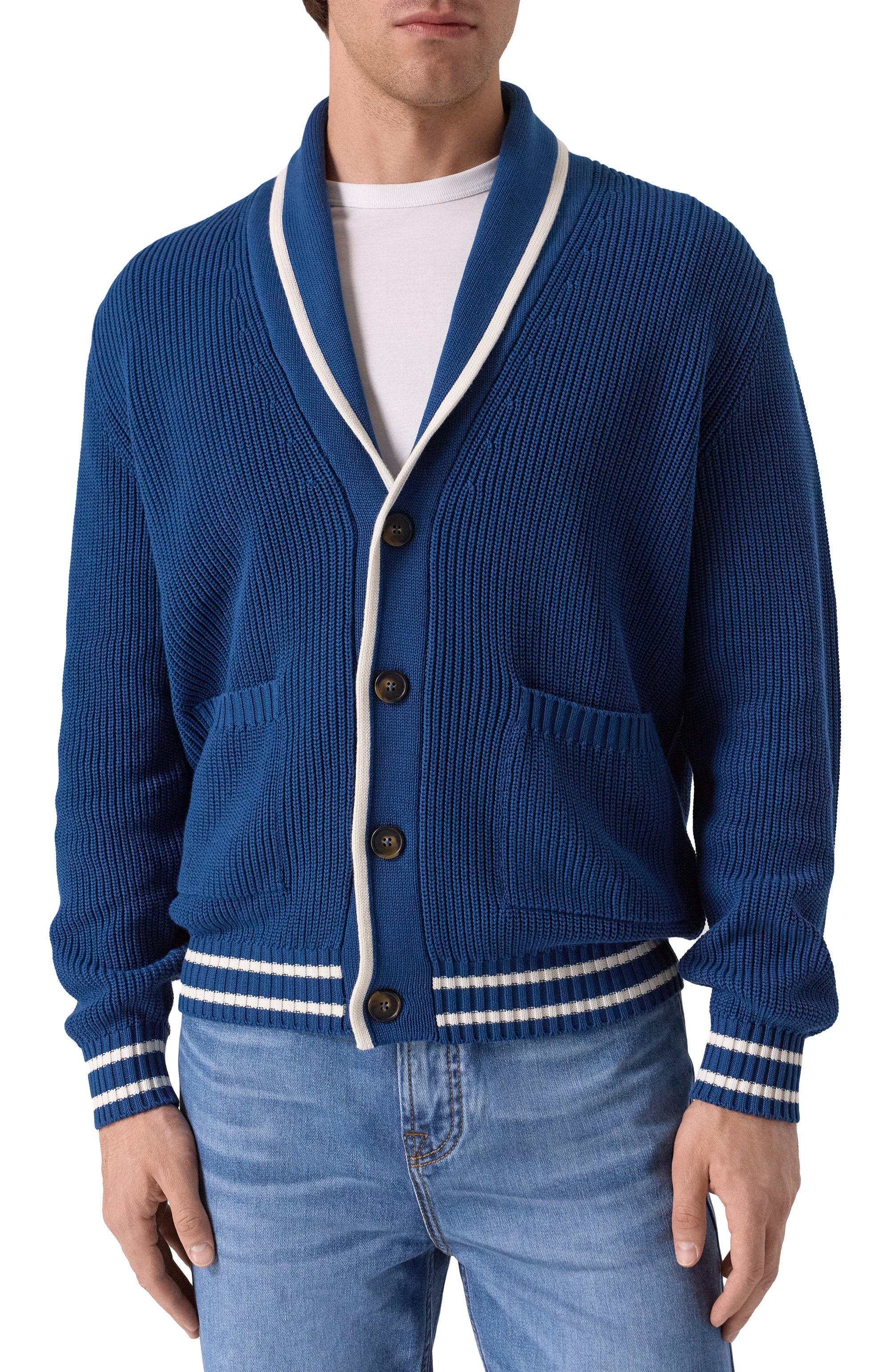 Хлопковый кардиган KITON, арт. UMK064604, фото 3