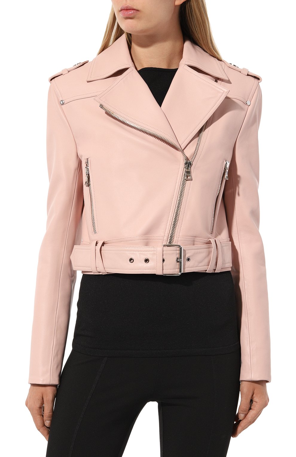 Кожаная куртка BALMAIN, арт. AF0TD055LB24, фото 3