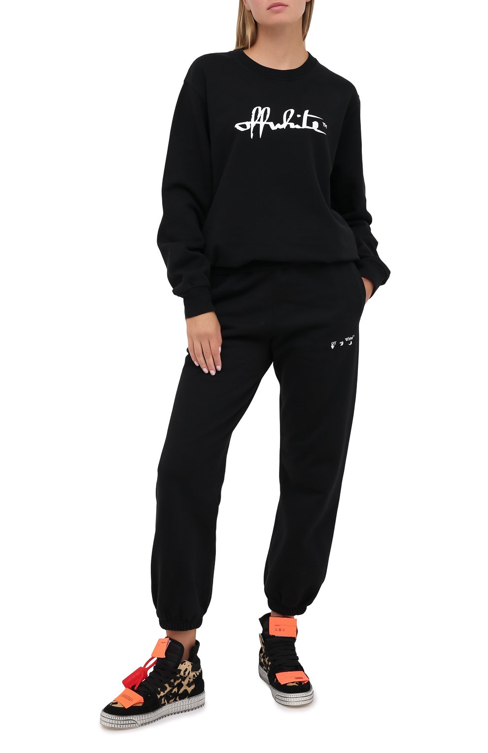 Комбинированные кеды off-court 3.0 OFF-WHITE леопардового цвета по цене 87700 руб., арт. 0WIA112E20LEA0026210, фото 2 Комбинированные кеды off-court 3.0 OFF-WHITE, арт. 0WIA112E20LEA0026210, фото 2