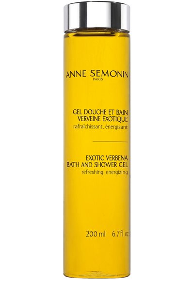 Женского гель для душа и ванны с олигоэлементами exotic verbena  (200ml) ANNE SEMONIN, арт. 3700084621128