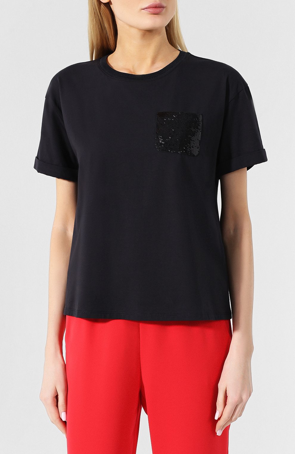 Хлопковая футболка EMPORIO ARMANI, арт. 3G2T84/2JQAZ, фото 3