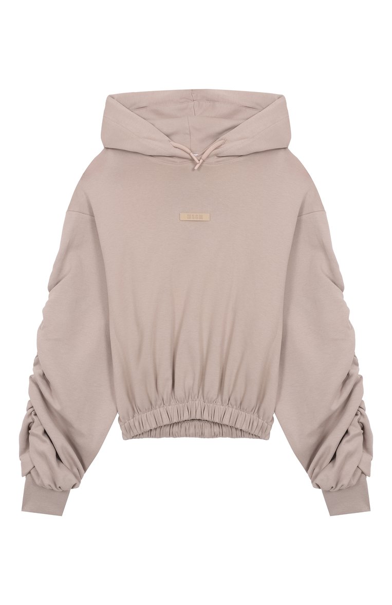 Хлопковое худи MSGM KIDS, арт. S5MSJGHS102, фото 1