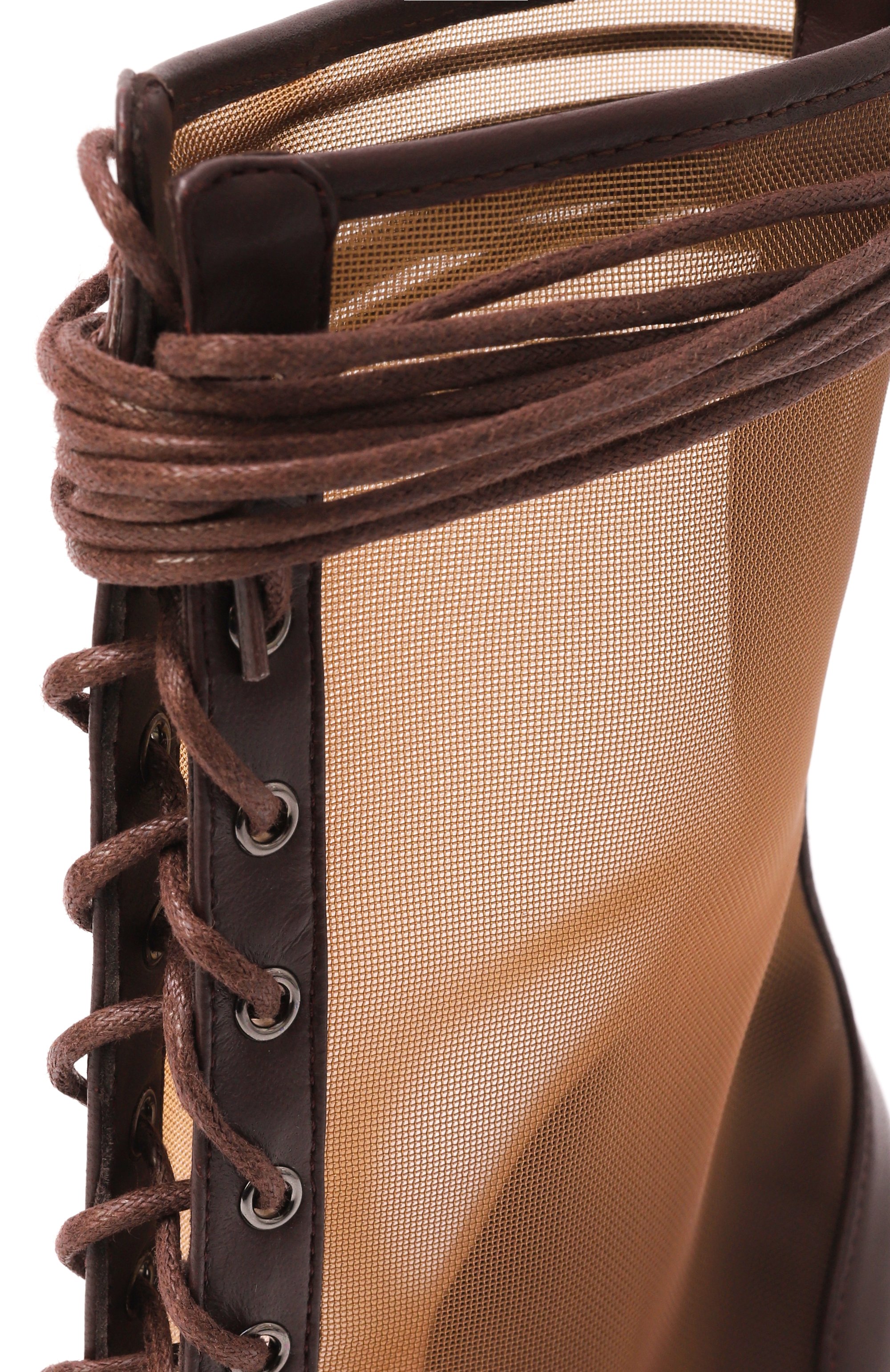 Текстильные ботильоны colette 80 LE SILLA темно-коричневого цвета по цене 119000 руб., арт. 4281Y080BXPPNEM/748, фото 7 Текстильные ботильоны colette 80 LE SILLA, арт. 4281Y080BXPPNEM/748, фото 7