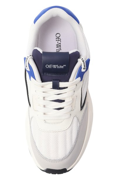 Комбинированные кроссовки kick off OFF-WHITE, арт. 0MIA283F23FAB0010146, фото 5