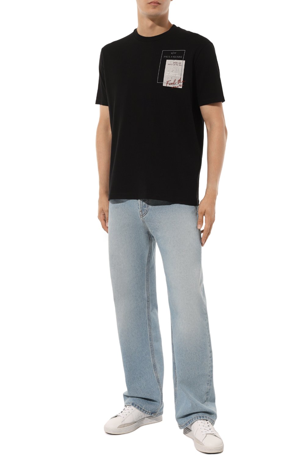 Хлопковая футболка PAUL&SHARK, арт. 14311654, фото 2