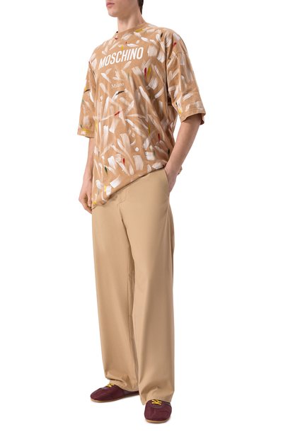 Хлопковые брюки MOSCHINO, арт. A0311/0218, фото 2