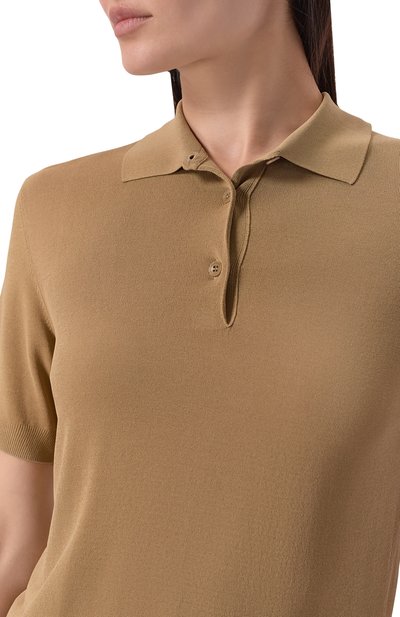 Поло из вискозы PETAR PETROV, арт. S26K2, фото 5