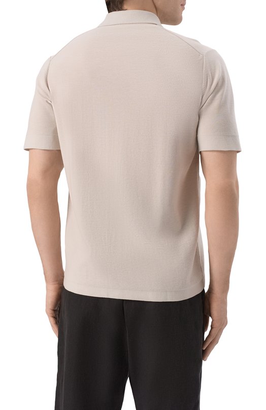 Хлопковая рубашка Van Laack SAFIR0S/S00301 Бежевый  SAFIR0S/S00301 Фото 4