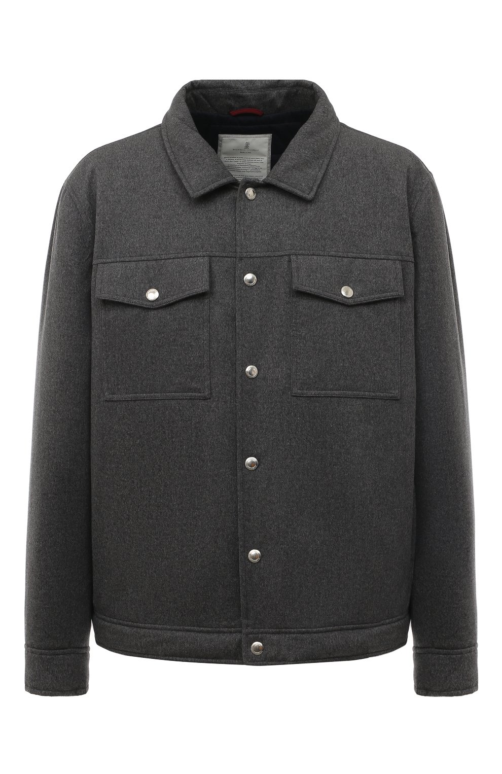 Шерстяная куртка-рубашка BRUNELLO CUCINELLI, арт. MM4636447W, фото 1