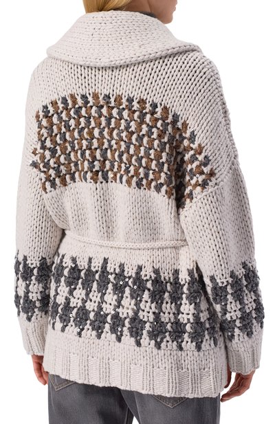 Кашемировый кардиган BRUNELLO CUCINELLI, арт. M52638506, фото 4