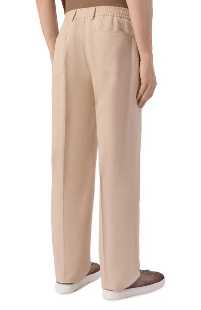 Брюки из хлопка и льна MVST, арт. M26.CSM.T416/802-C0/LINEN, фото 4