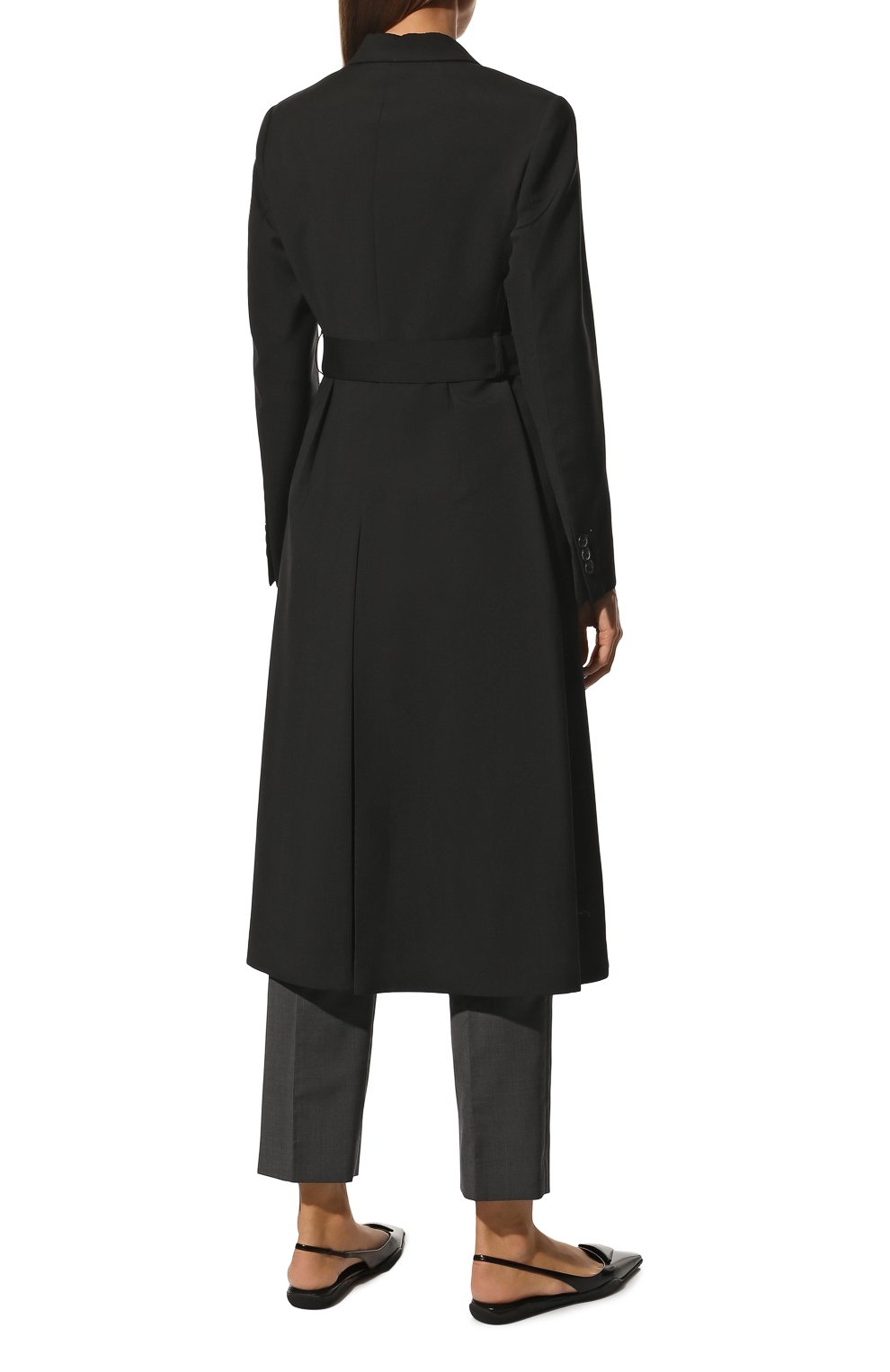 Шерстяное пальто PRADA, арт. P605OH-1XMY-F0002-211, фото 4