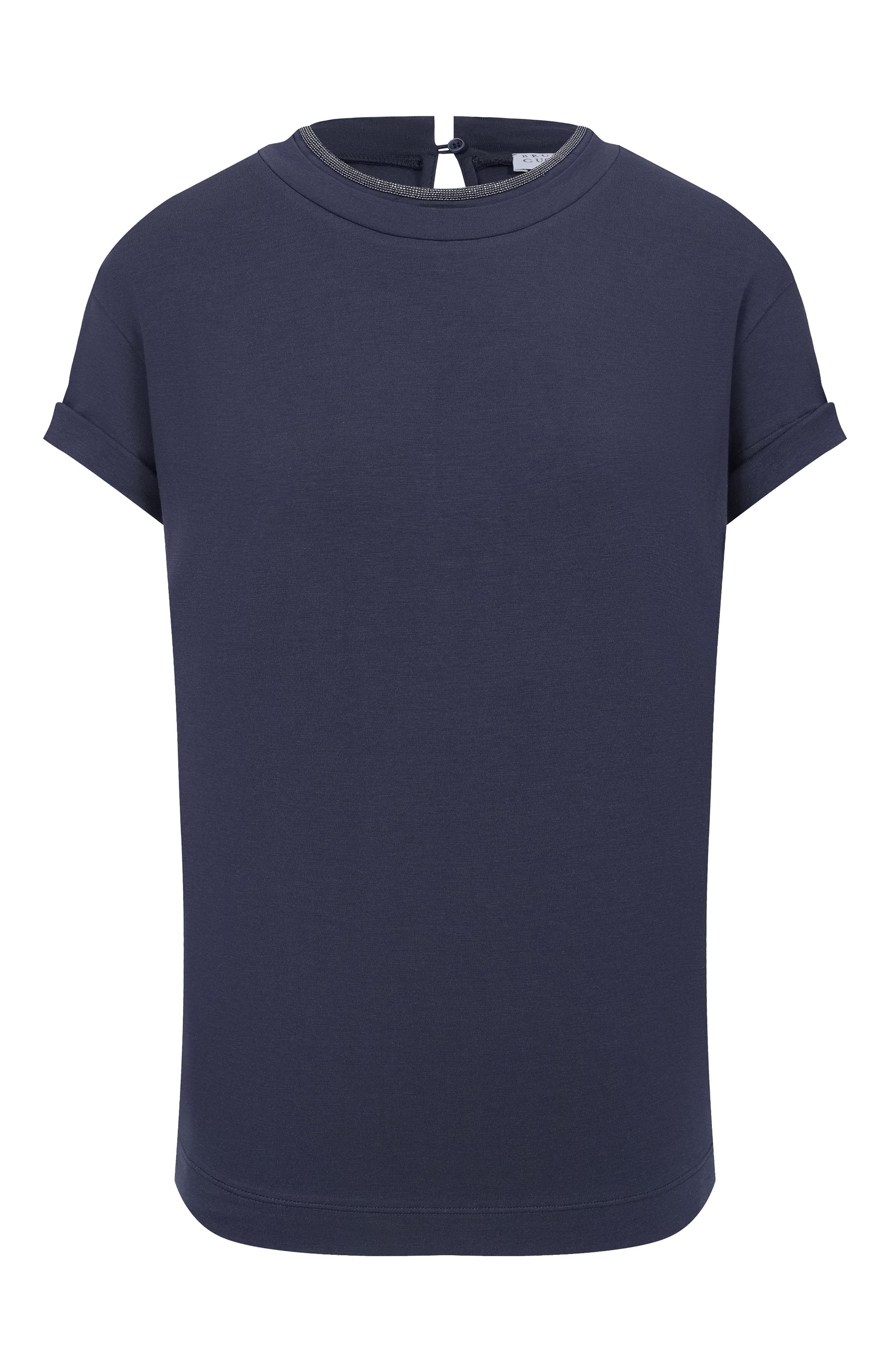 Хлопковая футболка BRUNELLO CUCINELLI, арт. M0T18BD200, фото 1