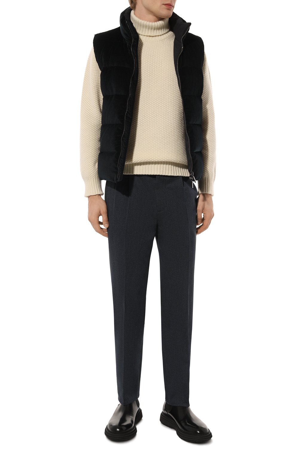 Хлопковые брюки BRUNELLO CUCINELLI, арт. ME263E1920, фото 2