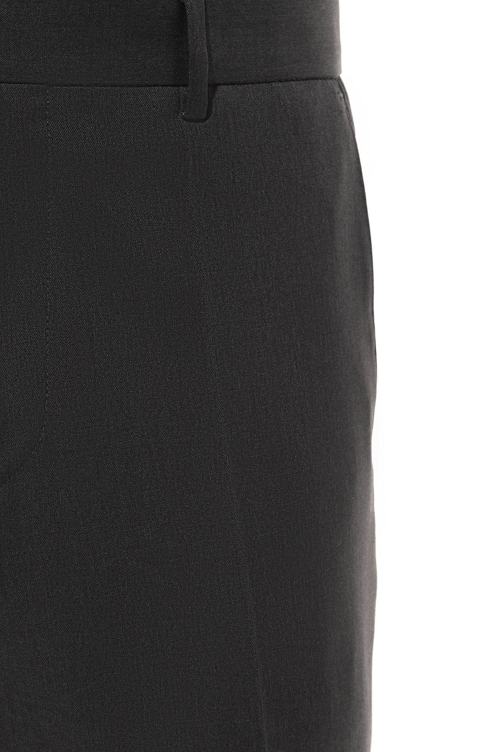 Шерстяные брюки BOSS темно-серого цвета по цене 30950 руб., арт. 50469183, фото 5 Шерстяные брюки BOSS, арт. 50469183, фото 5