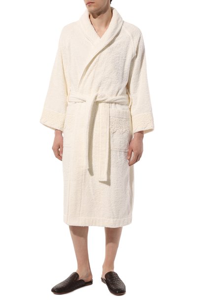 Халат rialto FRETTE кремового цвета по цене 85500 руб., арт. FS6667 22D582 0000, фото 3 Халат rialto FRETTE, арт. FS6667 22D582 0000, фото 3