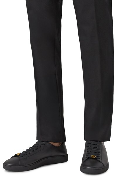 Кожаные кеды royco VALENTINO, арт. 7Y2S0K34/BYA, фото 3