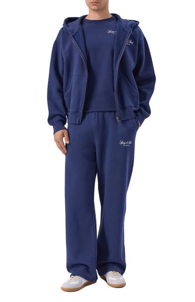 Хлопковая футболка SPORTY AND RICH, арт. T011976269BL106, фото 2