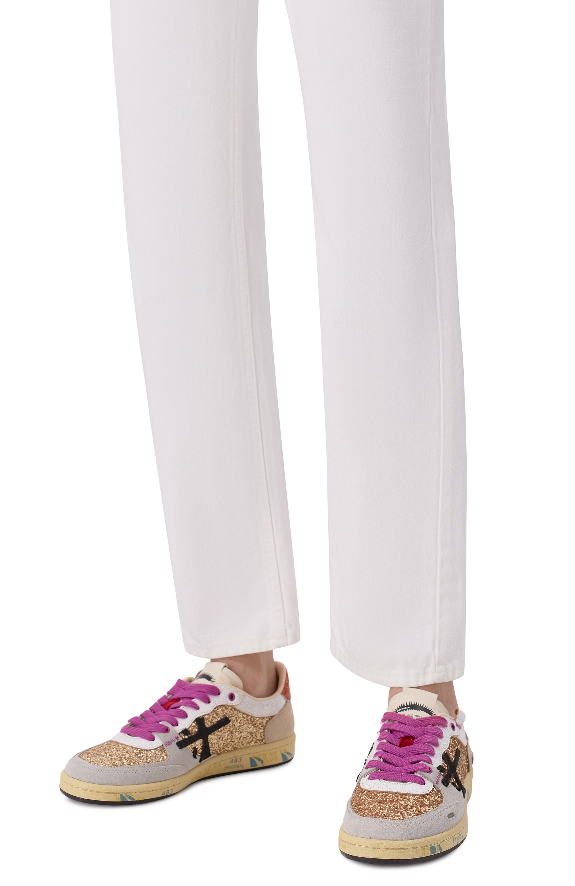 Комбинированные кеды bskt clay-d PREMIATA, арт. BSKTCLAD/VAR 8166, фото 2