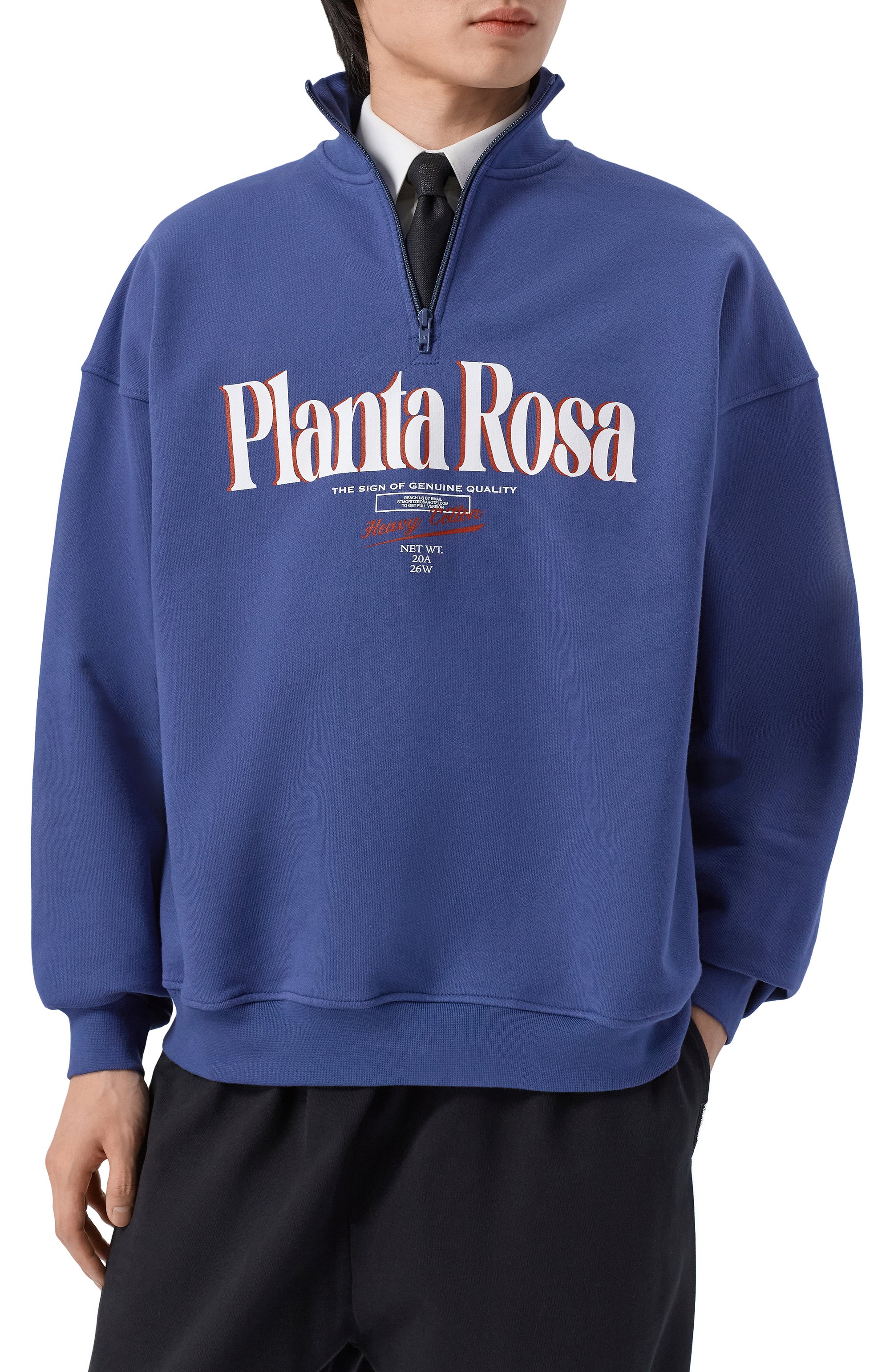 Хлопковый анорак PLANTA ROSA синего цвета по цене 26200 руб., арт. PR/A1/ACCURACY/470, фото 3 Хлопковый анорак PLANTA ROSA, арт. PR/A1/ACCURACY/470, фото 3