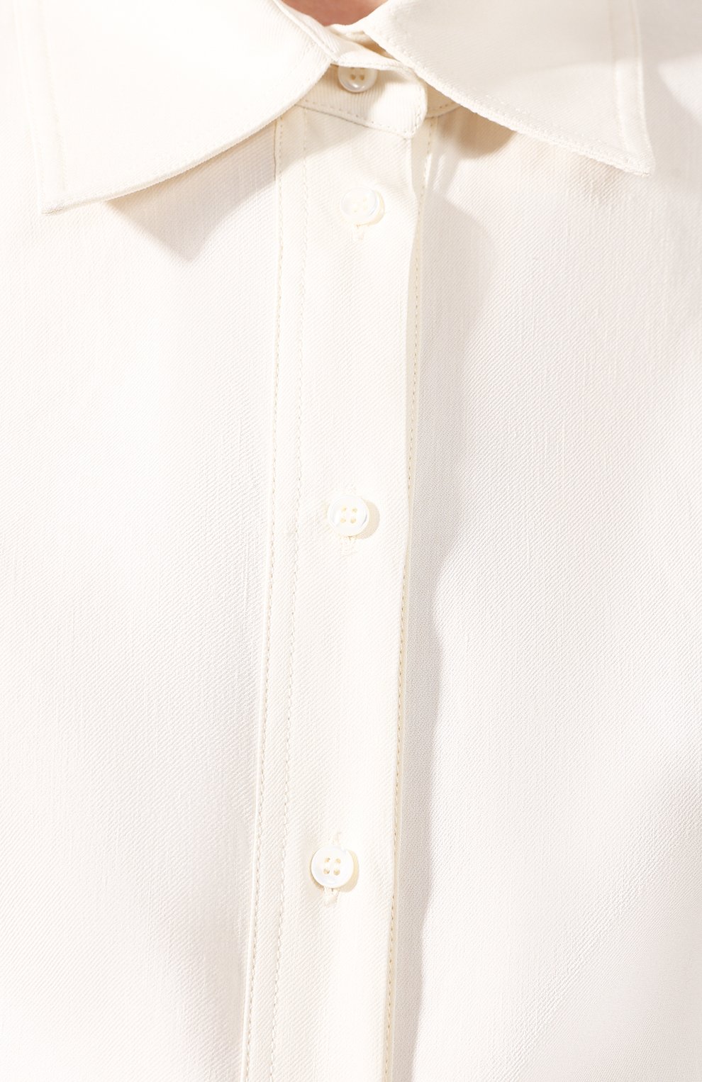 Платье из смеси льна и вискозы OFF-WHITE, арт. 0WDB236S20FAB0020100, фото 5