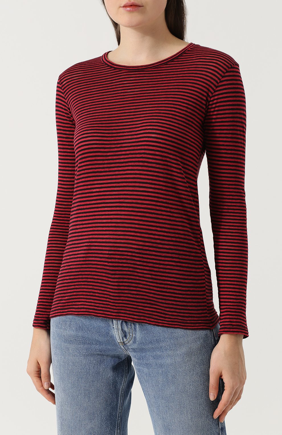 Лонгслив из смеси хлопка и льна ISABEL MARANT ETOILE, арт. TS0404-00M006E/KAAR0N, фото 3