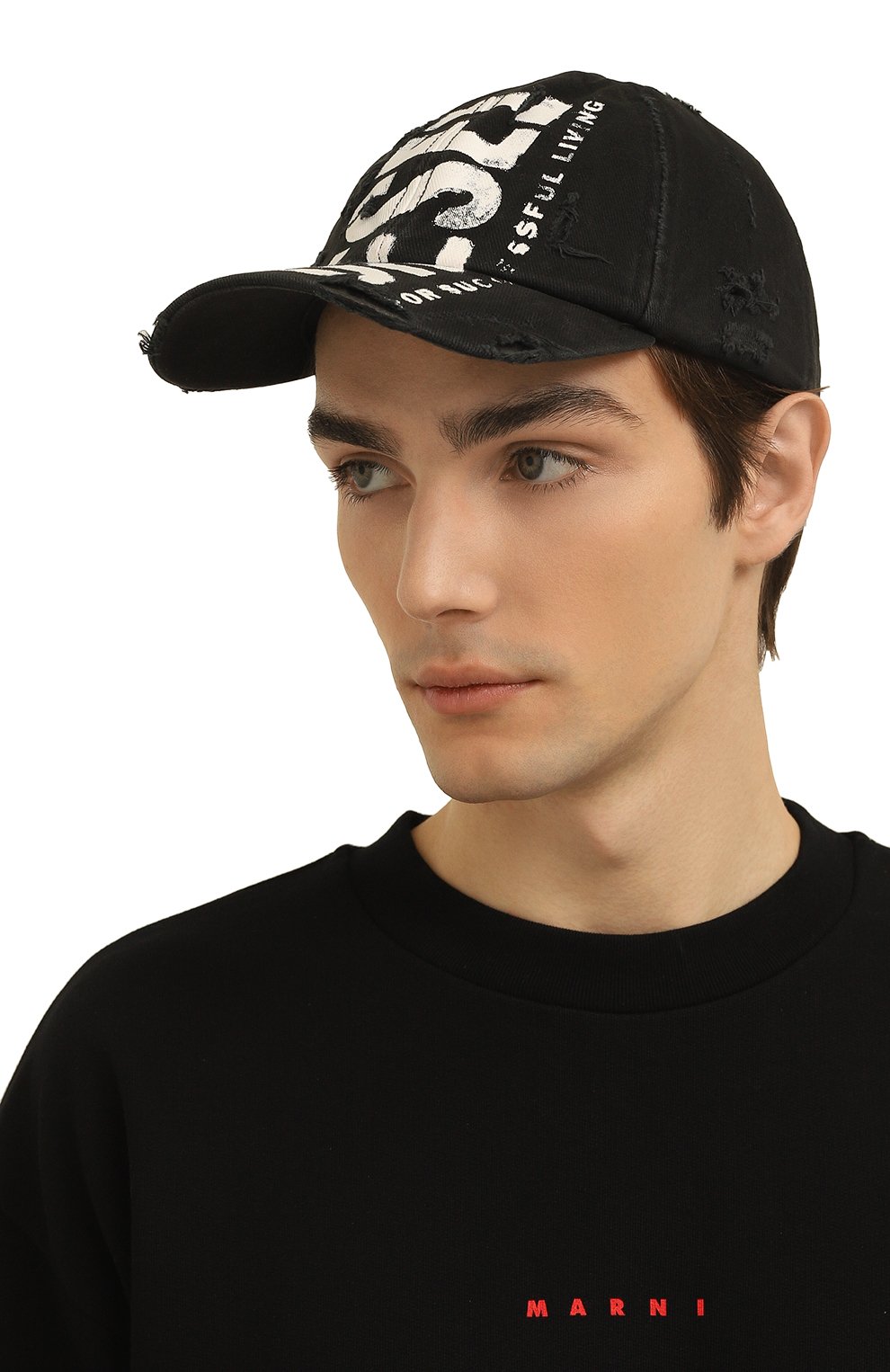 Хлопковая бейсболка DIESEL, арт. A08268/0LYKV, фото 2