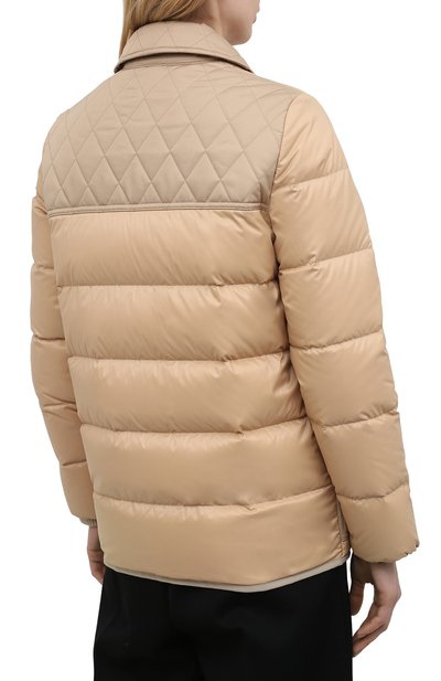 Пуховая куртка BURBERRY бежевого цвета по цене 132000 руб., арт. 8039217, фото 4 Пуховая куртка BURBERRY, арт. 8039217, фото 4
