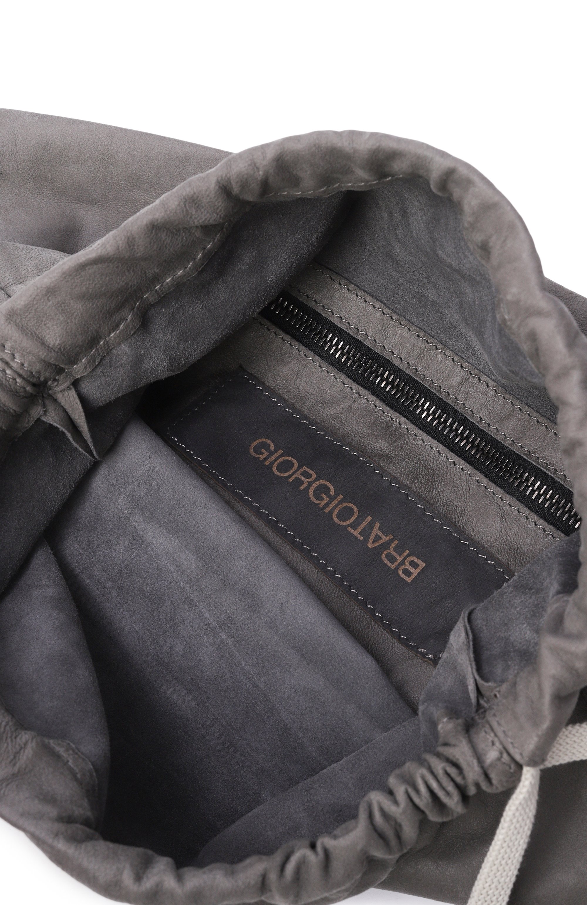 Рюкзак GIORGIO BRATO серого цвета по цене 26450 руб., арт. BS26S4070VBRUSH, фото 4 Рюкзак GIORGIO BRATO, арт. BS26S4070VBRUSH, фото 4