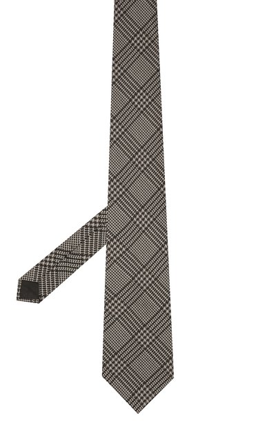 Шелковый галстук TOM FORD темно-серого цвета по цене 23850 руб., арт. 2TF16/XTF, фото 2 Шелковый галстук TOM FORD, арт. 2TF16/XTF, фото 2