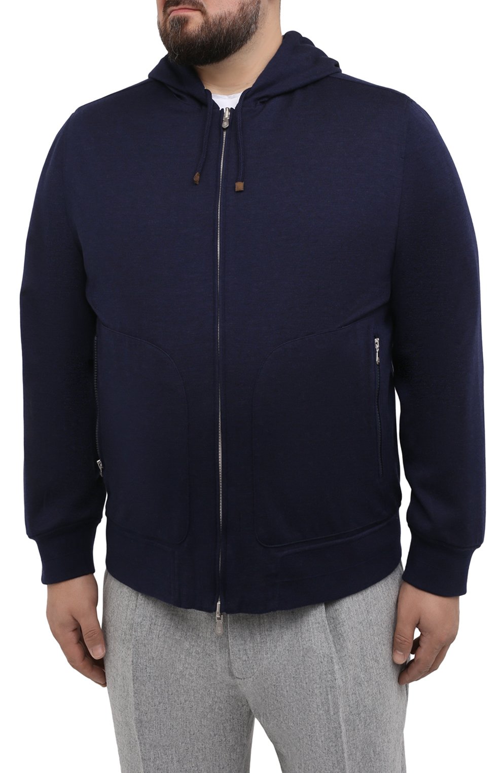 Двусторонний бомбер BRUNELLO CUCINELLI, арт. MJ802P109W, фото 3