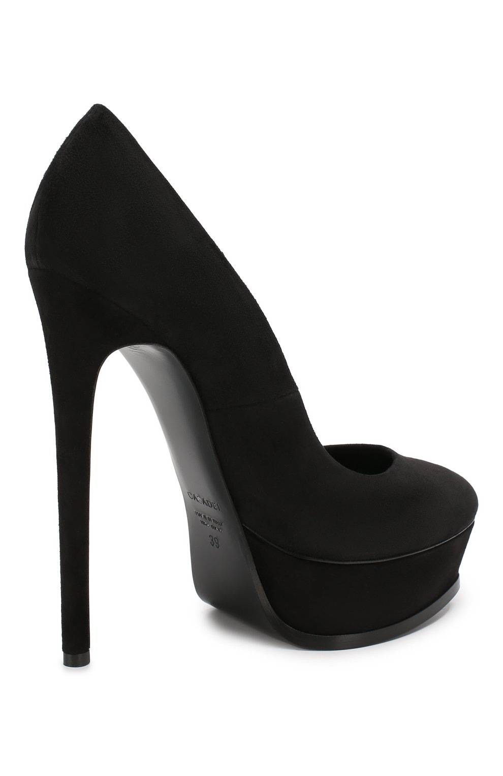 Замшевые туфли CASADEI, арт. 1F436K1401CAM0S9000, фото 4