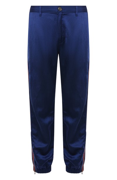 Джоггеры из вискозы и льна GUCCI, арт. 576549 XDAQM, фото 1