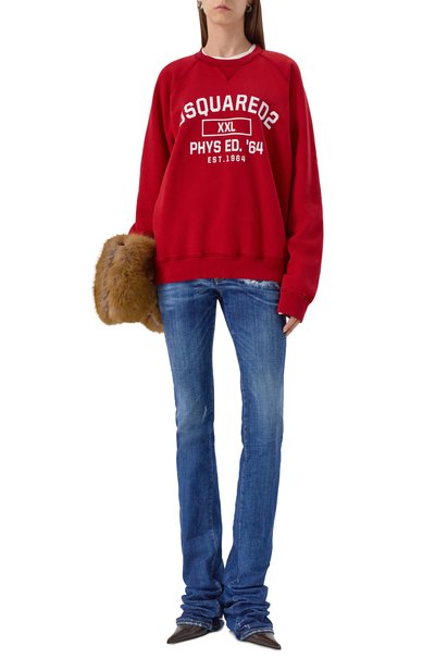Хлопковый свитшот DSQUARED2, арт. S72GU0517/S25030, фото 2