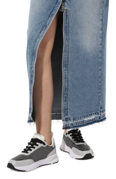 Комбинированные кроссовки VERSACE JEANS COUTURE, арт. 74VA3SA3/ZS648, фото 3