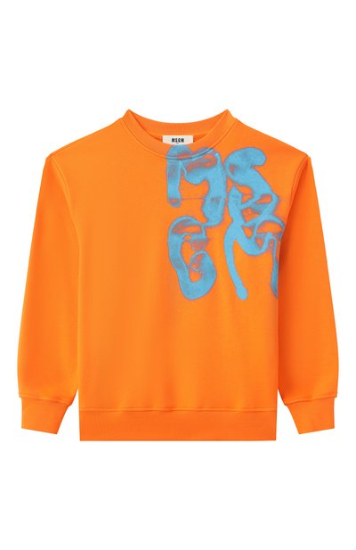 Хлопковый свитшот MSGM KIDS, арт. S5MSJBSW028