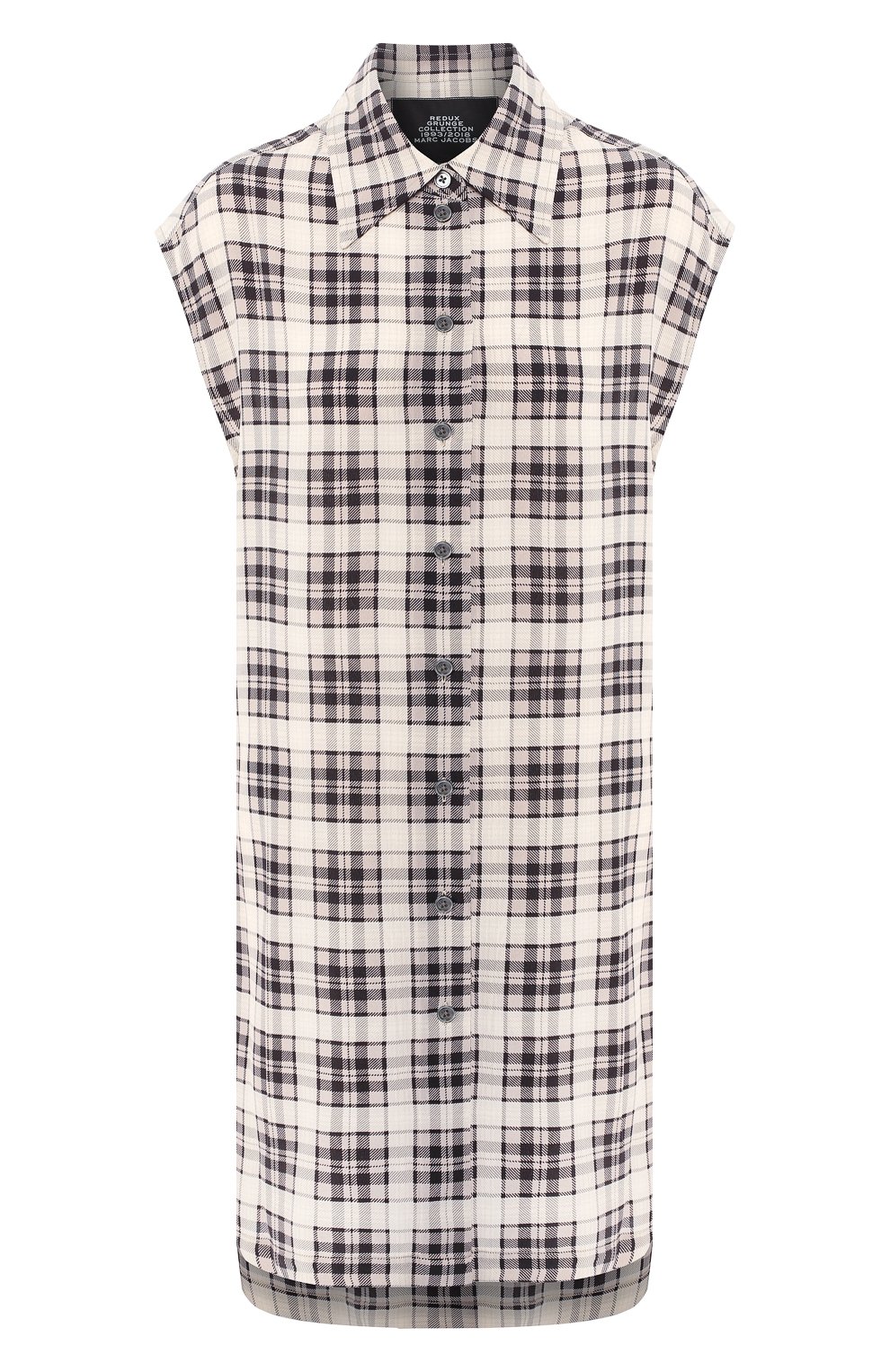 Шелковая блузка MARC JACOBS (THE) бежевого цвета по цене 34100 руб., арт. M4007809, фото 1 Шелковая блузка MARC JACOBS (THE), арт. M4007809, фото 1