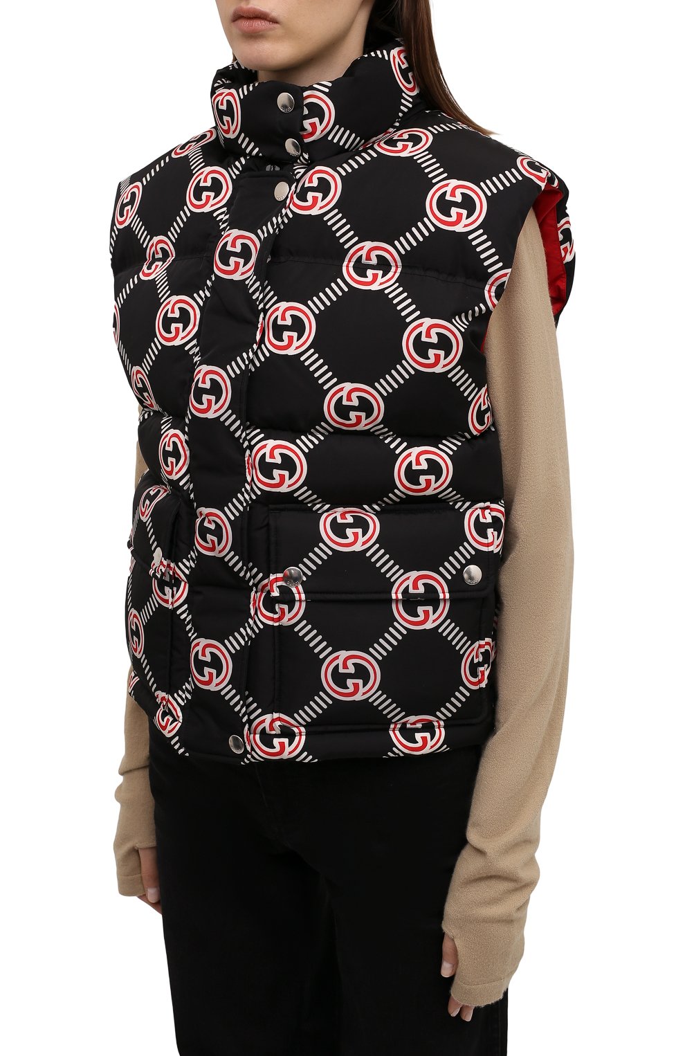 Пуховый жилет GUCCI, арт. 665137/Z8AS4, фото 3
