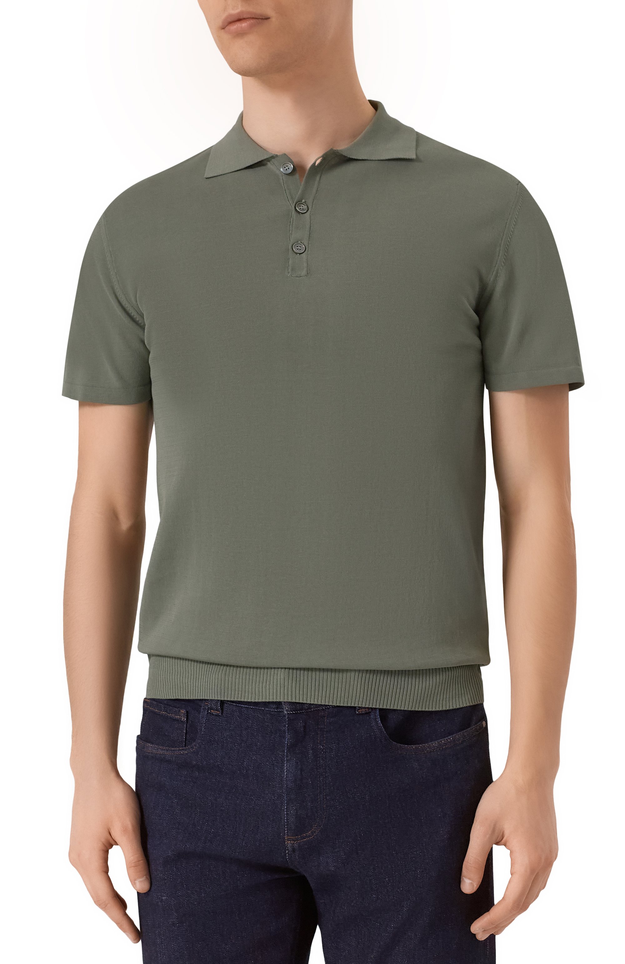 Хлопковое поло DANIELE FIESOLI, арт. DF0305, фото 3