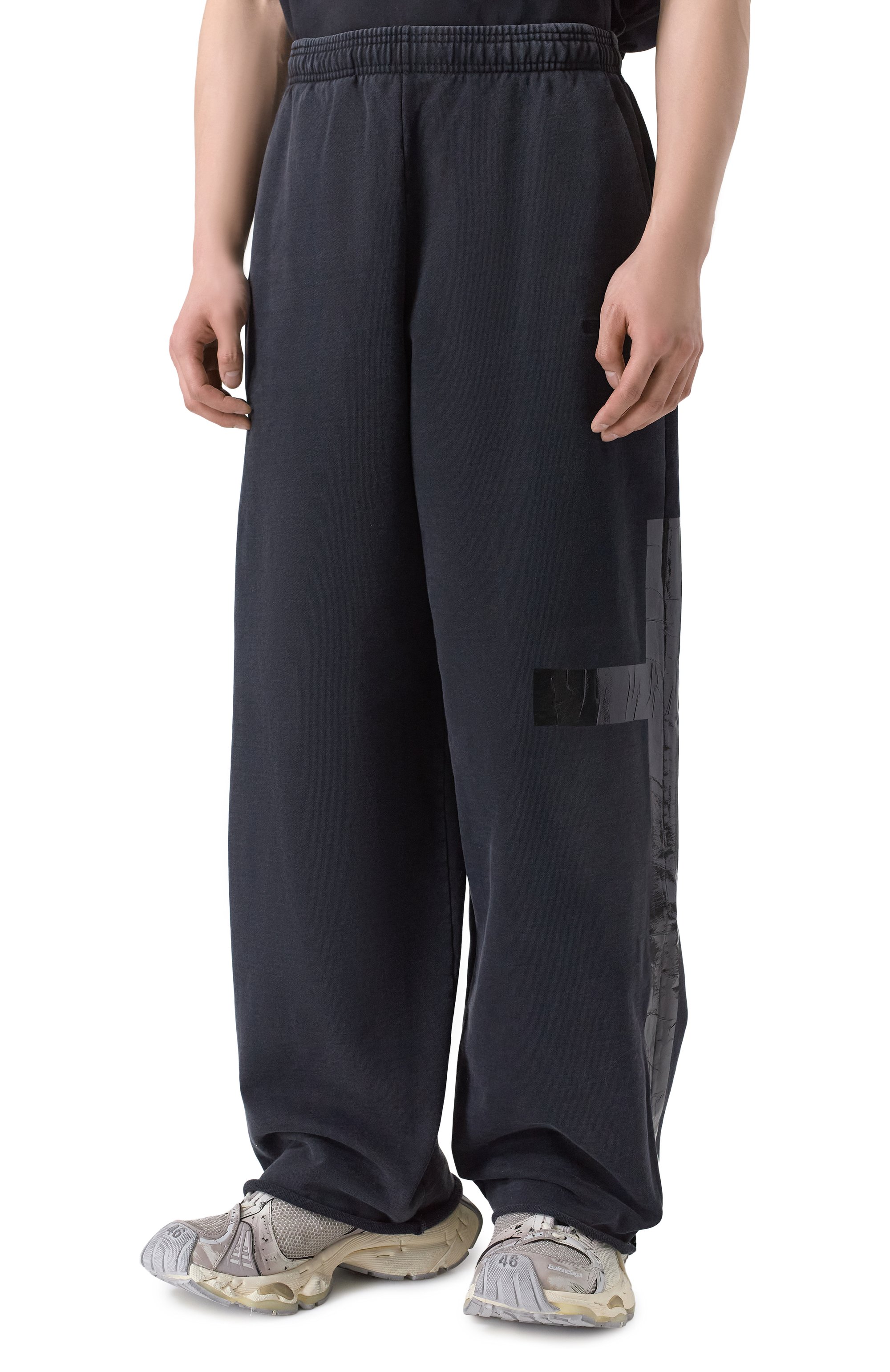 Хлопковые брюки VETEMENTS, арт. ME76SP146B/1302 M0LLET0N, фото 3