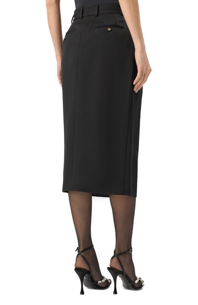 Шерстяная юбка DOLCE & GABBANA, арт. F4CZUT/FUBGE, фото 4