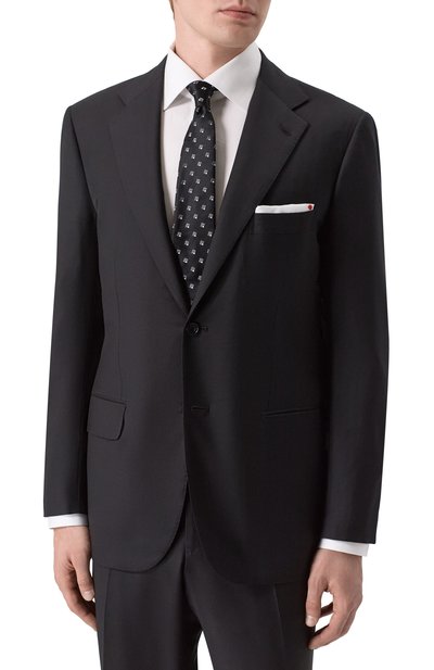 Шерстяной пиджак KITON, арт. UA81K0127021_1, фото 3