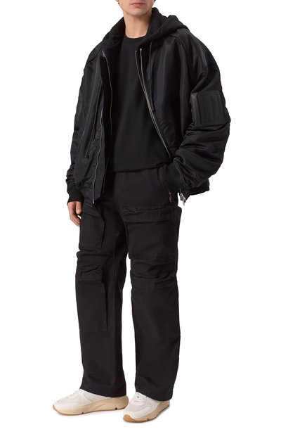 Комбинированные кроссовки running sole GOLDEN GOOSE DELUXE BRAND, арт. GMF00126.F003928, фото 2