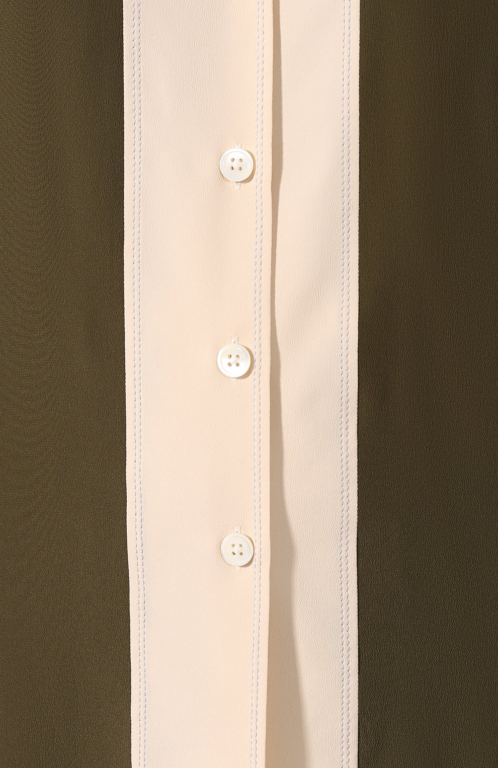 Рубашка MARNI хаки цвета по цене 51250 руб., арт. CAMA0270Q0/TA089, фото 5 Рубашка MARNI, арт. CAMA0270Q0/TA089, фото 5