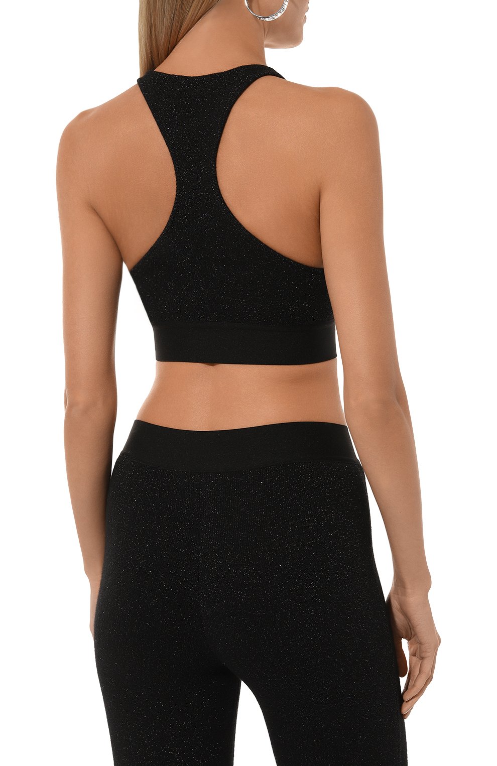 Топ из вискозы и шерсти PALM ANGELS, арт. PWHT001F24KNI001, фото 4