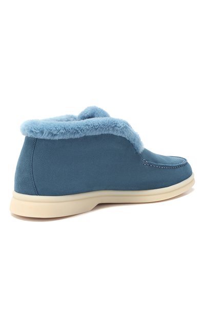 Замшевые ботинки open walk LORO PIANA, арт. FAG3602, фото 4