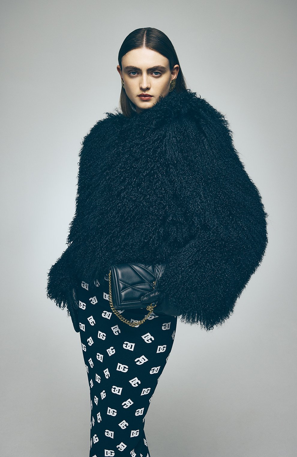 Клипсы DOLCE & GABBANA, арт. WEP8L2 W1111/G0LD, фото 4