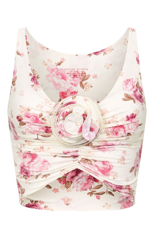 Топ Magda Butrym 603426 Кремовый 603426