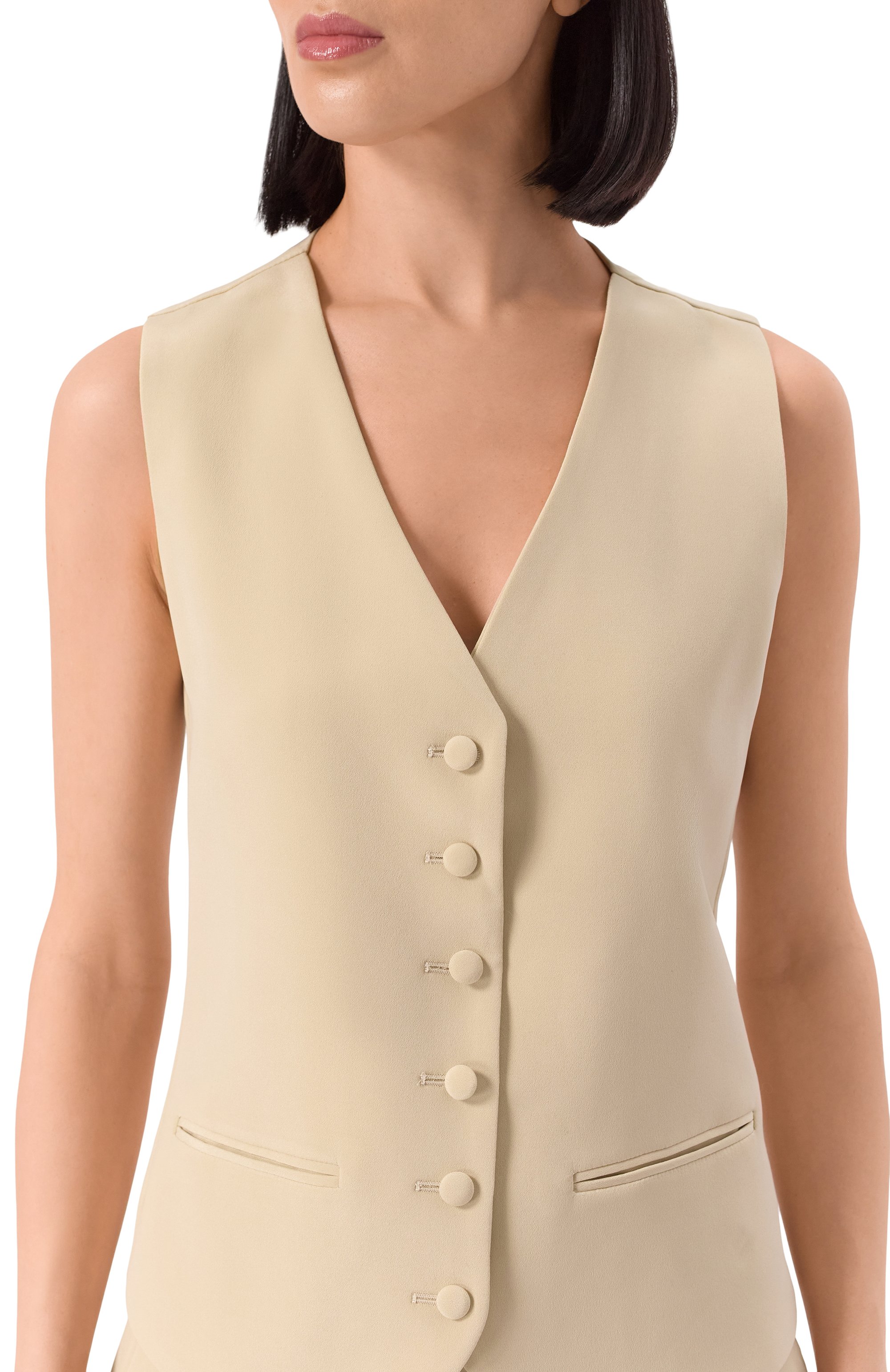 Шелковый жилет JACOB LEE, арт. WWV060SS25-SCSD, фото 5