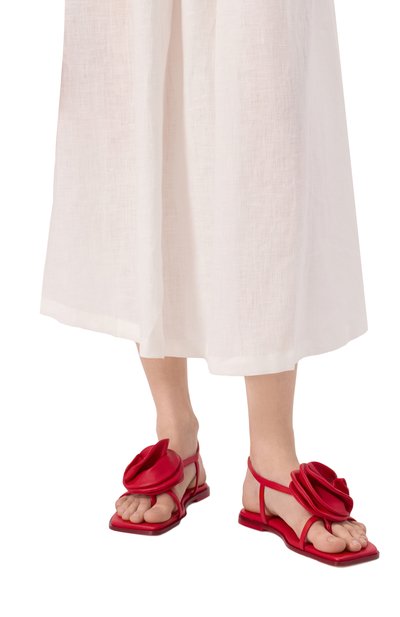 Кожаные сандалии VIC MATIE, арт. 1G3760D_G42G200410, фото 3